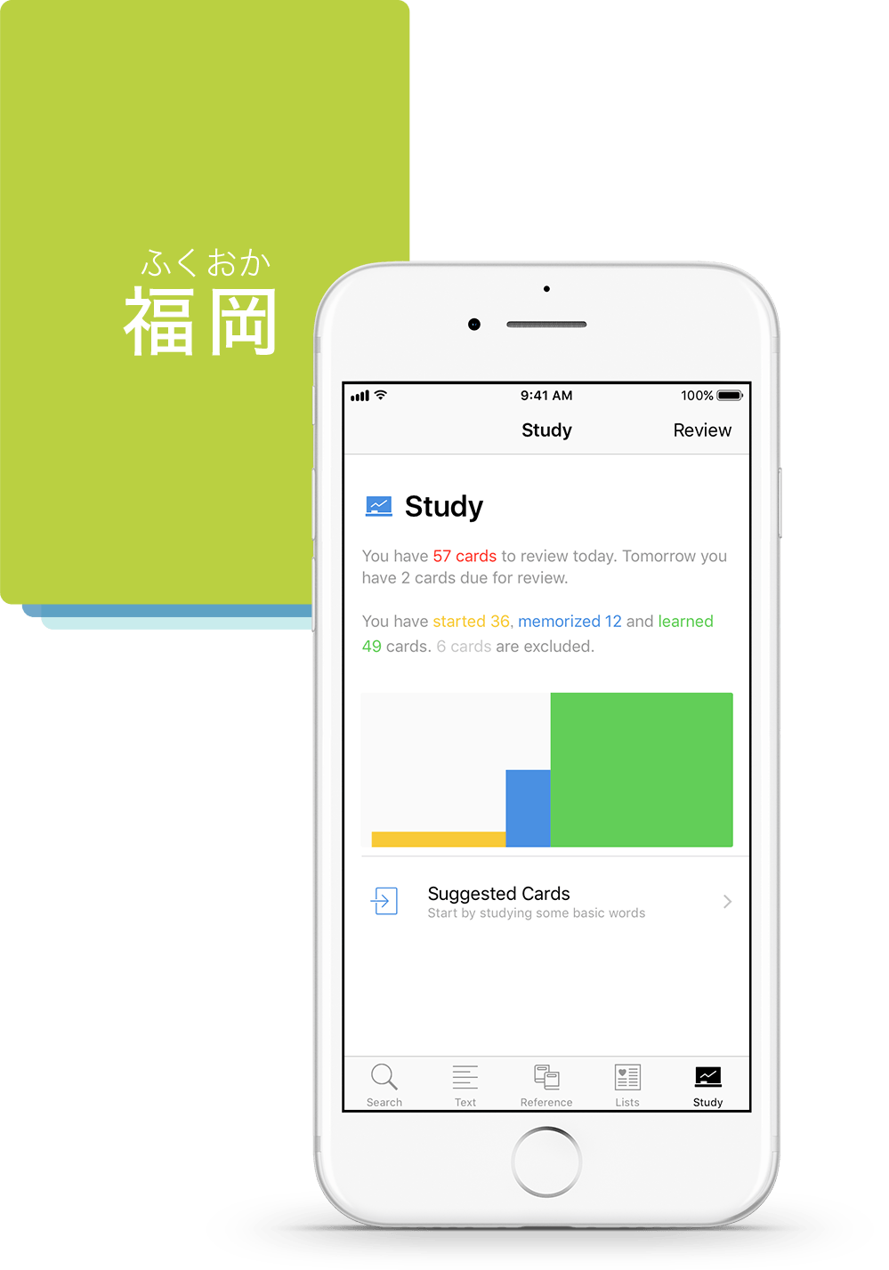 Flashcards in Japanese